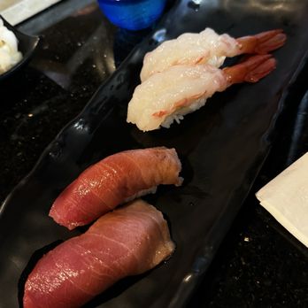 Sun Sushi - Toro sushi and sweet shrimp sushi -@tinah - Japanese Near Me - Santa Barbara, California Sun Sushi - Toro sushi and sweet shrimp sushi -@tinah - Japanese Near Me - Santa Barbara, California