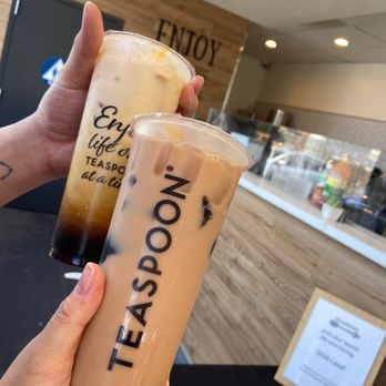 Teaspoon - Golden Brew and house tea with grass jelly - Desserts Near Me - Hayward, California Teaspoon - Golden Brew and house tea with grass jelly - Desserts Near Me - Hayward, California