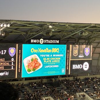 BMO Stadium - Scoreboard - Stadiums & Arenas Near Me - Los Angeles, California