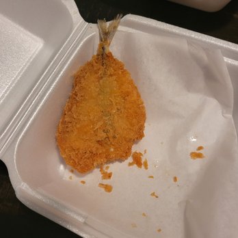 Momo no Hana - Aji fry (panko breaded mackerel deep fried) 2 pieces. I ate one lol $5.29 - Sushi Bars Near Me - Apache Junction, Arizona Momo no Hana - Aji fry (panko breaded mackerel deep fried) 2 pieces. I ate one lol $5.29 - Sushi Bars Near Me - Apache Junction, Arizona