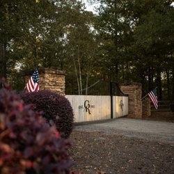 Entrance gate at Cherokee Rose