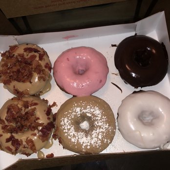 Duck Donuts - Made to order! Fluffy, lite and cakey. I highly recommend the Maple Bacon Donut‼ - Donuts Near Me - Greenville, South Carolina Duck Donuts - Made to order! Fluffy, lite and cakey. I highly recommend the Maple Bacon Donut‼ - Donuts Near Me - Greenville, South Carolina