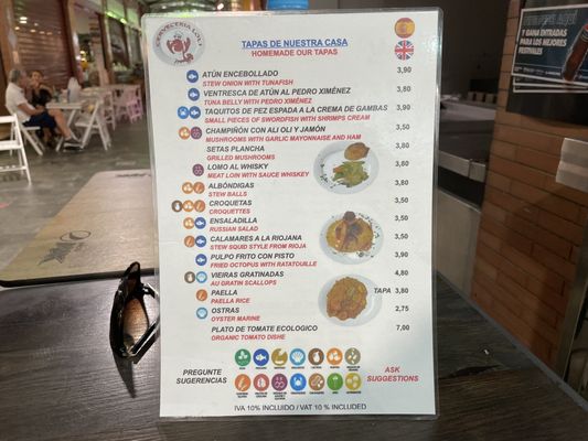 Menu photo 3 Cervecería Loli Seville, SE