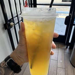 Large green tea quarter sugar