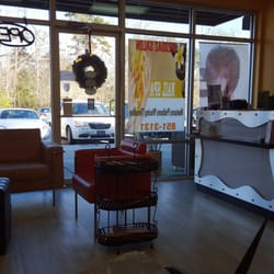 Front door and seating area.