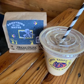 Three Ships Coffee Roasters - Strawberry Pungo latte - Coffee & Tea Near Me - Virginia Beach, Virginia