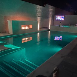 Backyard pool