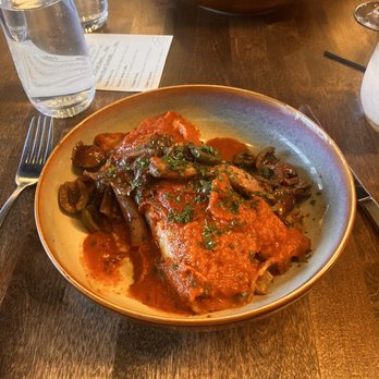 Stalk - Vegan Manicotti with locally grown mushrooms - New American Near Me - Dover, New Hampshire