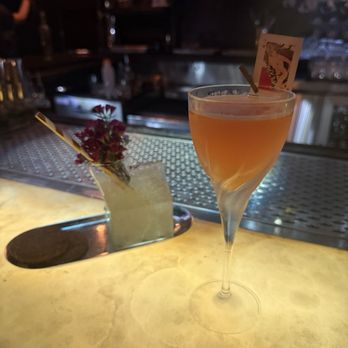 The Roosevelt Room - Milk punch next to naked and famous. Both delicious - Cocktail Bars Near Me - Austin, Texas