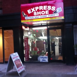 Express Shoe Repair is a shoe repair store and a barbershop in one! Express Shoe Repair is a shoe repair store and a barbershop in one!