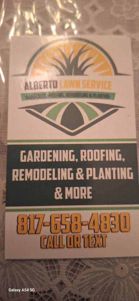 Slide of Alberto Lawn Service