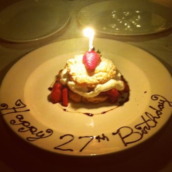 Lavo - Free dessert when my husband made the reservations through open table and mentioned it was for my birthday - Italian Near Me - Las Vegas, Nevada Lavo - Free dessert when my husband made the reservations through open table and mentioned it was for my birthday - Italian Near Me - Las Vegas, Nevada