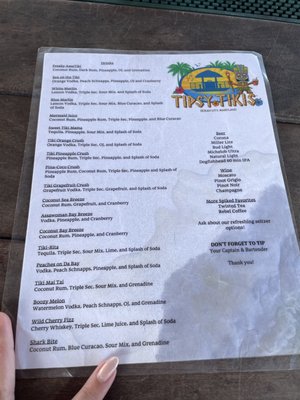 Menu photo 1 Tipsy Tikis Ocean City, MD Menu photo 1 Tipsy Tikis Ocean City, MD