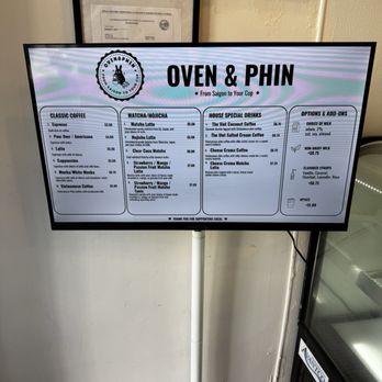Oven & Phin - Menu - Coffee & Tea Near Me - San Francisco, California Oven & Phin - Menu - Coffee & Tea Near Me - San Francisco, California