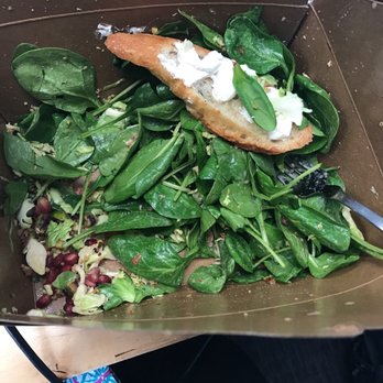 Forge Pizza - Notice the small amount of ingredients... this was about 3 bites in. $13 salad. - Pizza Near Me - Oakland, California