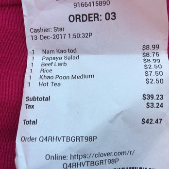 Asian Cafe - Thai Near Me - Sacramento, California