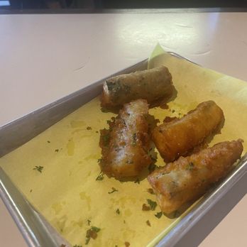 Roadrunner Grill - Leftovers from the small order of fried zucchini. The coating was amazing. Makes me wish I had tried their fish and chips. - Tacos Near Me - Shasta Lake, California