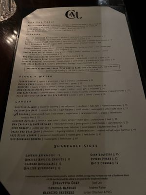 Menu photo 2 CdM Restaurant Corona Del Mar, CA