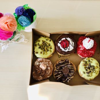 Painted Dough - Fancy donuts...pistachio, strawberry, red velvet, tiramisu, Reese's - Donuts Near Me - Chino, California Painted Dough - Fancy donuts...pistachio, strawberry, red velvet, tiramisu, Reese's - Donuts Near Me - Chino, California