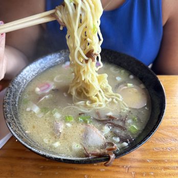 Tanpopo Ramen and Sake Cafe - Tonkotsu Ramen...also OMG delicious! - Salad Near Me - Albany, New York
