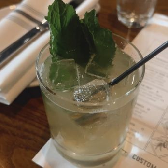 Ember & Iron - Don't waste my thyme cocktail - American Near Me - Jacksonville, Florida Ember & Iron - Don't waste my thyme cocktail - American Near Me - Jacksonville, Florida