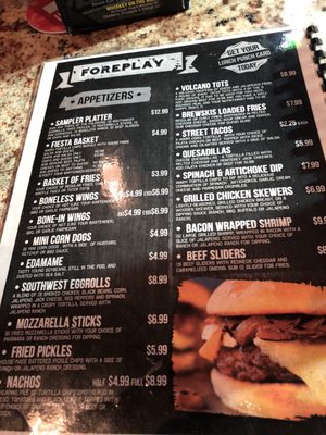 Menu photo 7 Bar None Houston, TX