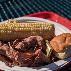 Abel's Apple Acres - Brisket meal