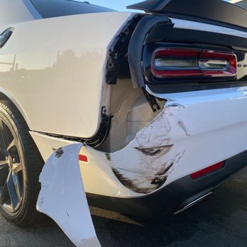 Diamond Auto Body & Services - Rear bumper before - Body Shops Near Me - Stockton, California