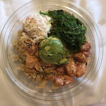 Pokeworks - Custom large bowl - Hawaiian Near Me - Mountain View, California Pokeworks - Custom large bowl - Hawaiian Near Me - Mountain View, California