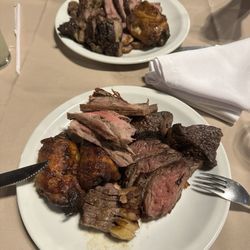 Rafain Churrascaria Show - Variety of meats - all tough and relatively flavorless