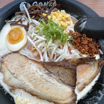 GONZO! - Gonzo red (spicy miso) ramen - Ramen Near Me - Carlsbad, California GONZO! - Gonzo red (spicy miso) ramen - Ramen Near Me - Carlsbad, California