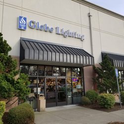 Globe Lighting - Entrance in back with plenty of parking