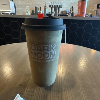 Dark Moon Coffee Roasters - Hojicha Latte - Coffee Roasteries Near Me - Henderson, Nevada