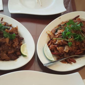 Thai Spice - Pad See Ew(left) and pad kee ma(right) - Thai Near Me - Midvale, Utah Thai Spice - Pad See Ew(left) and pad kee ma(right) - Thai Near Me - Midvale, Utah