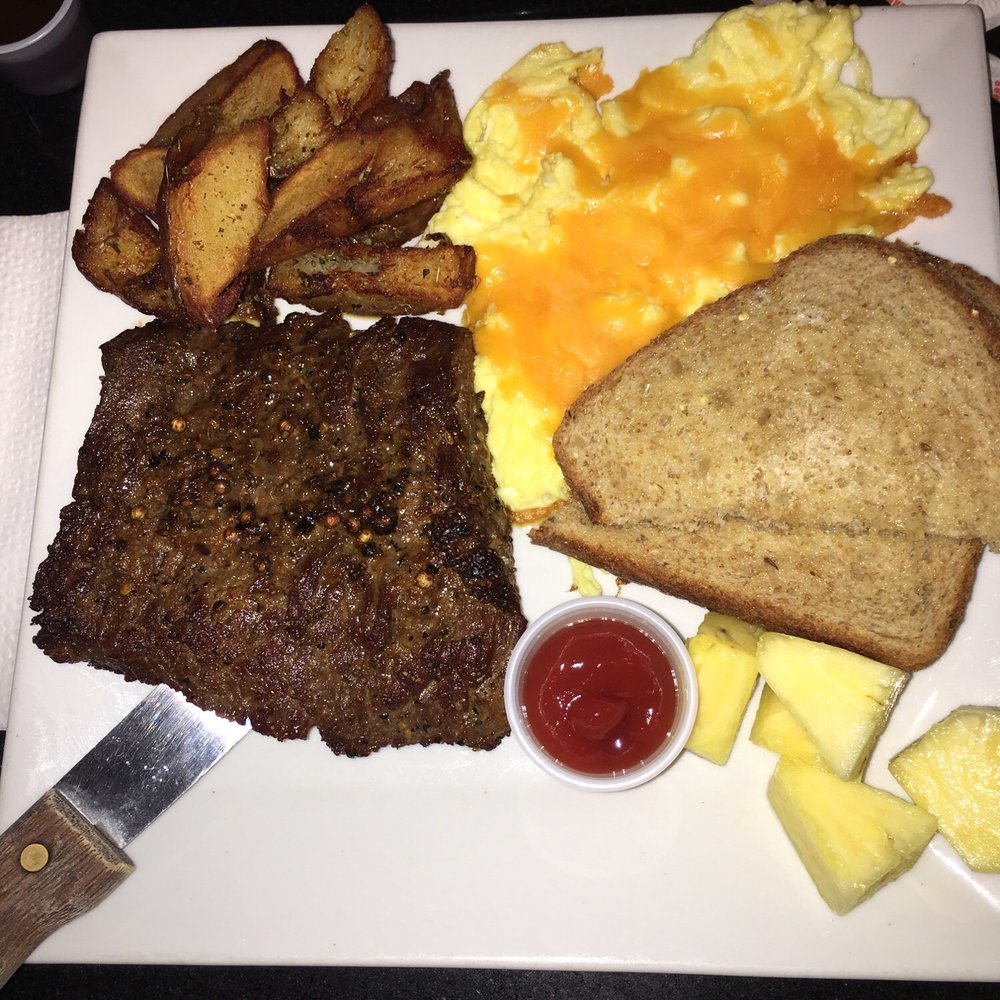 Anthony's Cheesecake - The steak & eggs have arrived. Wow - American Near Me - Bloomfield, New Jersey Anthony's Cheesecake - The steak & eggs have arrived. Wow - American Near Me - Bloomfield, New Jersey