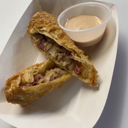 MotorCity Coneys Texas - Rueben Eggrolls