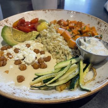 Cafe 501 - 10/9/24 Mediterranean Bowl. - Breakfast & Brunch Near Me - Edmond, Oklahoma