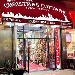 Christmas Cottage - New Permanent Location at 833 7th Ave New York, NY 10019