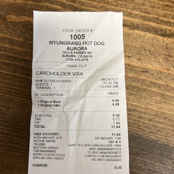 Myungrang Korean Hotdog  - Aurora - Hot Dogs Near Me - Aurora, Colorado