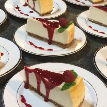 Copia on the Boulevard - New York style cheesecake with raspberry puree - Venues & Event Spaces Near Me - Burlington, Washington Copia on the Boulevard - New York style cheesecake with raspberry puree - Venues & Event Spaces Near Me - Burlington, Washington