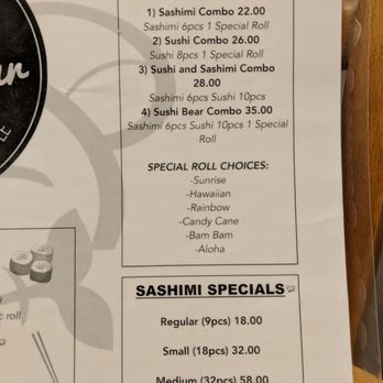Sushi Bear - Sushi Bars Near Me - Tustin, California