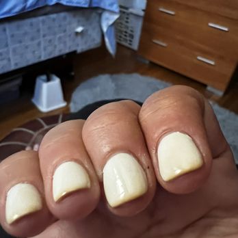 Joy Joy Nail - Nail tips turning yellow sand day I got them done - Nail Salons Near Me - San Francisco, California Joy Joy Nail - Nail tips turning yellow sand day I got them done - Nail Salons Near Me - San Francisco, California