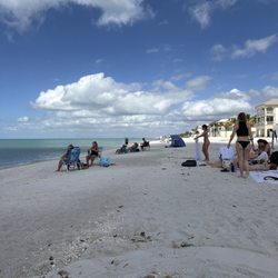 Bonita Beach - Beach Bums chillin on the Beach