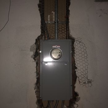 Horst K Electric - Our new, quality, updated 200-amp fuse box before stucco work. Passed city inspection first time. - Electricians Near Me - Harbor City, California Horst K Electric - Our new, quality, updated 200-amp fuse box before stucco work. Passed city inspection first time. - Electricians Near Me - Harbor City, California