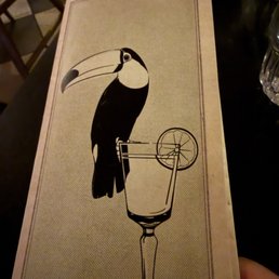 The menu