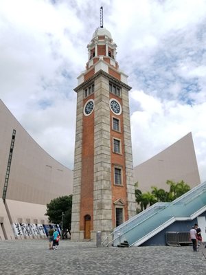 Former Kowloon-Canton Railway Clock Tower by null