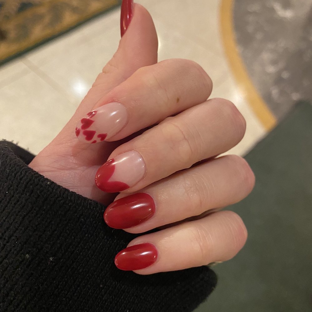Valentine's Day nails Valentine's Day nails