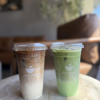 Airoma Cafe - Banana Coffee and Matcha Pandan - Bubble Tea Near Me - Las Vegas, Nevada Airoma Cafe - Banana Coffee and Matcha Pandan - Bubble Tea Near Me - Las Vegas, Nevada