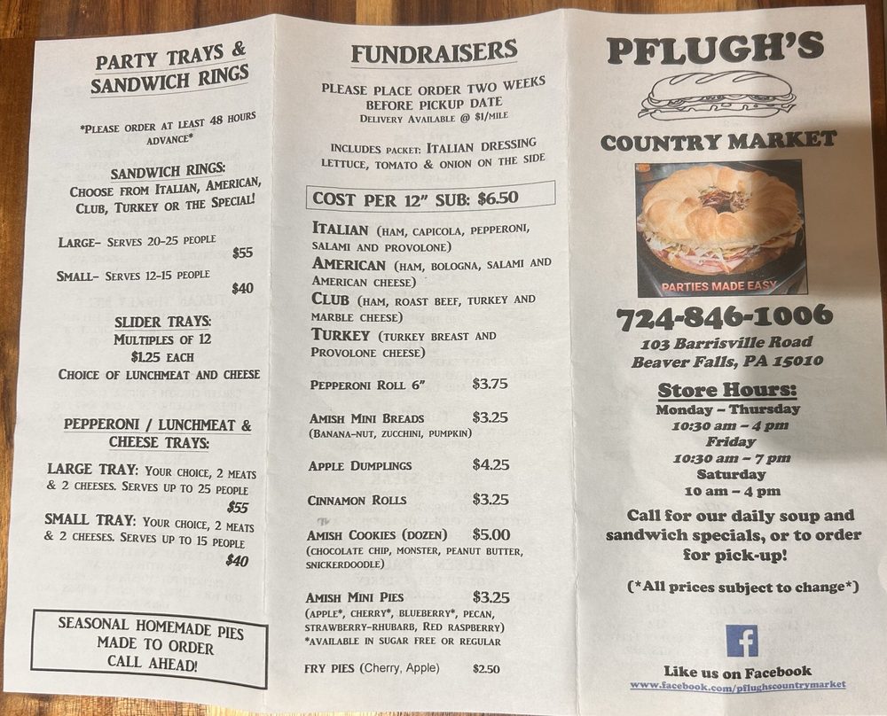 Pflugh's Country Market Logo