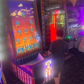 Dave & Buster's Orange - My son playing in the arcade room. - American Near Me - Orange, California
